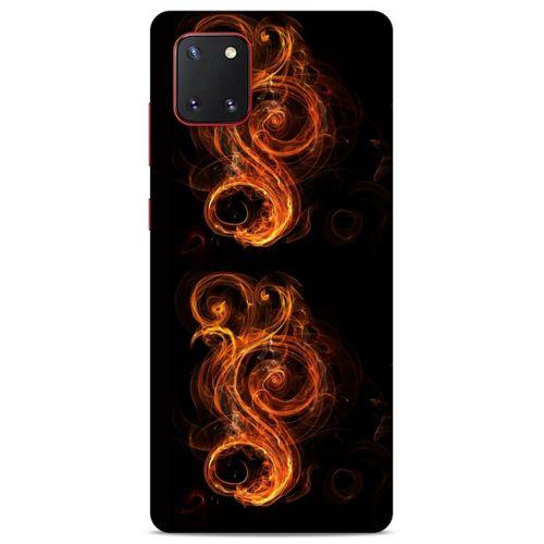 Lopard Samsung Galaxy Note 10 Lite Uyumlu Kılıf FireX (23) Ultra Koruma Kılıfı Ateşten Simge