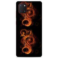 Lopard Samsung Galaxy Note 10 Lite Uyumlu Kılıf FireX (23) Ultra Koruma Kılıfı Ateşten Simge