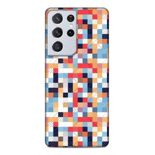 Samsung Galaxy S21 Ultra Uyumlu Kılıf Insomnia (21) Koruyucu Kapak Karışık