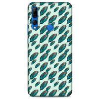 Huawei Y9 Prime 2019 Kılıf Desenli Özel Seri Tüyler (50) Shockproof Kılıf