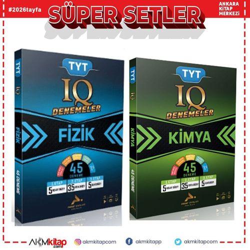 Prf Yayınları TYT Fizik ve Kimya IQ Video Çözümlü Deneme 2 Kitap Set
