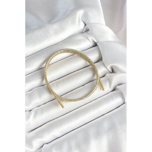 Mıknatıslı Gold Renk Sarmal Kadın Bileklik