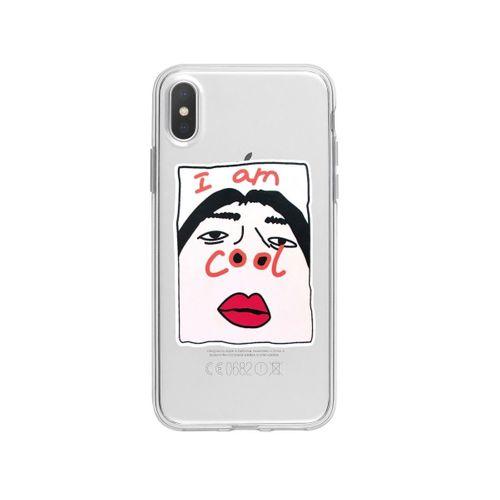 iPhone X Cool Premium Şeffaf Telefon Kılıfı