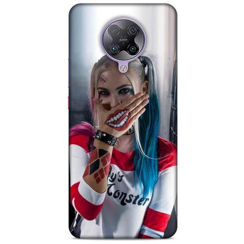 Xiaomi Redmi K30 Pro Uyumlu Kılıf Harley Quinn (25) Antişok Kapak Kiremit
