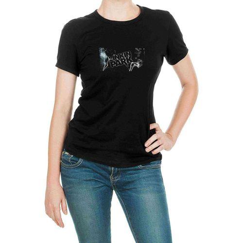 Burn It Down Linkin Park Metal Baskılı Siyah Kadın Tshirt