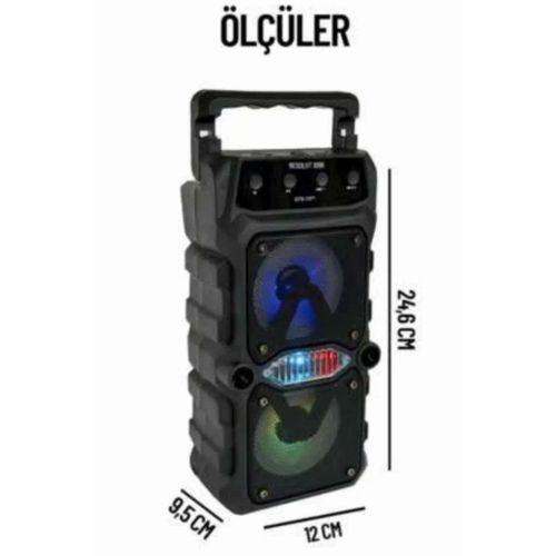 Büyük Boy Bluetooth Hoparlör Çoklu Bağlantı Çift Çıkışlı Taşınabilir Kesintisiz
