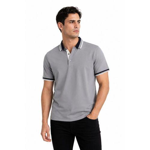 Erkek Polo Yaka Kısa Kollu Tişört Regular Kalıp T6096 BGL-ST05549