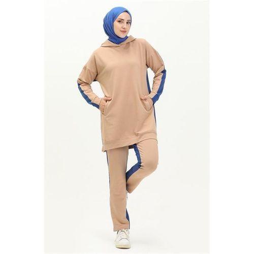 Çift Renk Spor Takım - 71080.026 - Bej