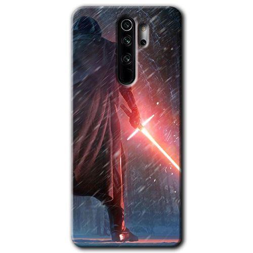 Redmi Note 8 Pro Kılıf HD Desen Baskılı Arka Kapak - Kylo Ren + Kırılmaz Cam