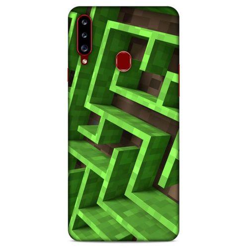 Lopard Samsung Galaxy A20s Uyumlu Kılıf PiXel (6) Silikon Kılıf Craft