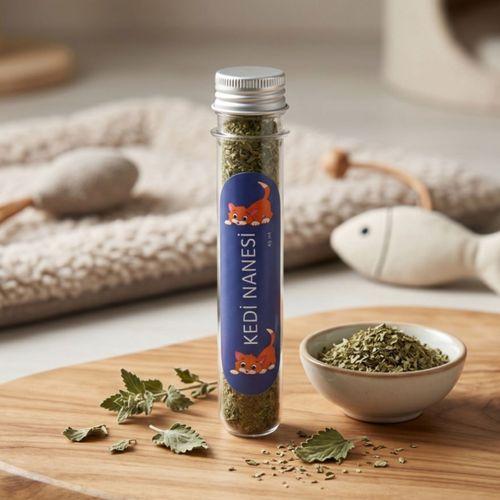 Doğal Kedi Nanesi (Catnip) - 45 ml Tüp - Pratik ve Taze