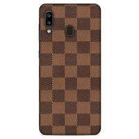 Gömlek (22) Desenli Silikon Kapak Telefon Kabı Samsung Galaxy A20 Kılıf