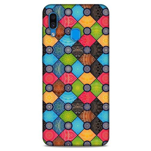 Ethnic Culture (22) Samsung Galaxy A30 Kılıf Silikon Kapak Desenli