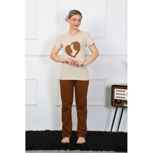 Kısa Kol Penye Pijama Takımı