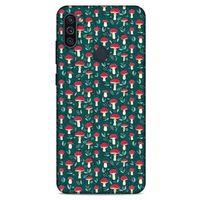 Frutix Mantar 02 Samsung Galaxy M11 Kılıf Desenli Silikon