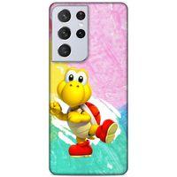 Lopard Samsung Galaxy S21 Ultra Uyumlu Kılıf GameX (11) Tam Koruma Sarı