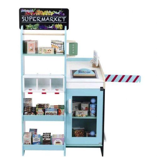 Ahşap Süpermarket Oyun Seti
