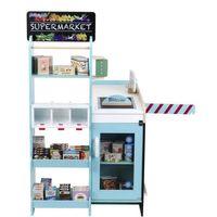 Ahşap Süpermarket Oyun Seti