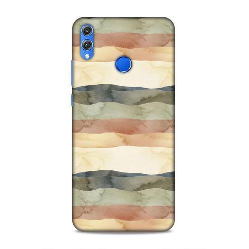 Huawei Honor 8x Uyumlu Kılıf Romans (12) Koruyucu Silikon Turuncu