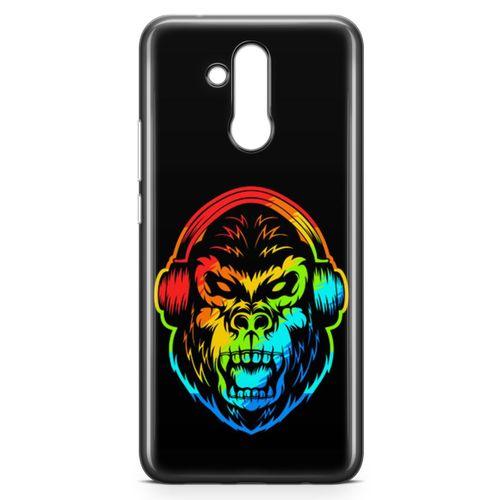 Huawei Mate 20 Lite Kılıf Goril Colorful Arka Kapak Koruma Desenli Full Koruyucu