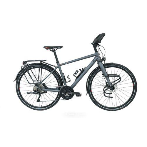 Carraro CR-T World 28 Jant 30 Vites Tur Bisikleti Mat Andrasit-Kırmızı 46 cm