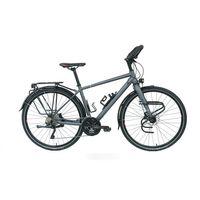 Carraro CR-T World 28 Jant 30 Vites Tur Bisikleti Mat Andrasit-Kırmızı 46 cm