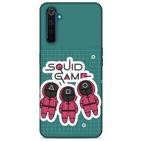 Realme 6 Pro Uyumlu Kılıf Squid Game (40) Fit Silikon Kılıf Sook