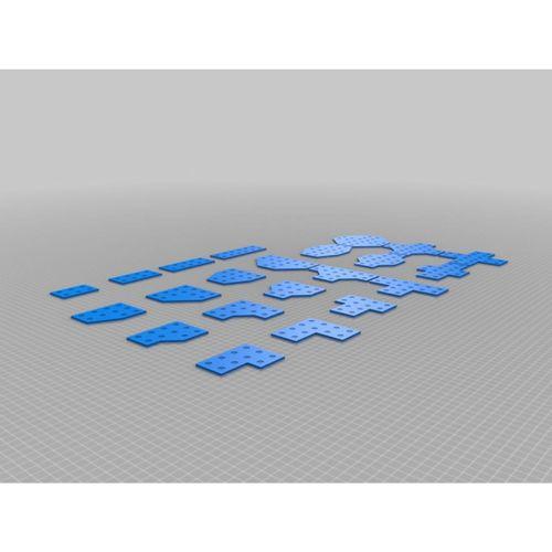 My Customized Plaka Braketi Alüminyum Ekstrüzyon Profilleri Misumi 2020 2040 4040 3D Baskı (Bu ürün Sadece Plastik parçadır - Almadan Önce Soru Sorabi