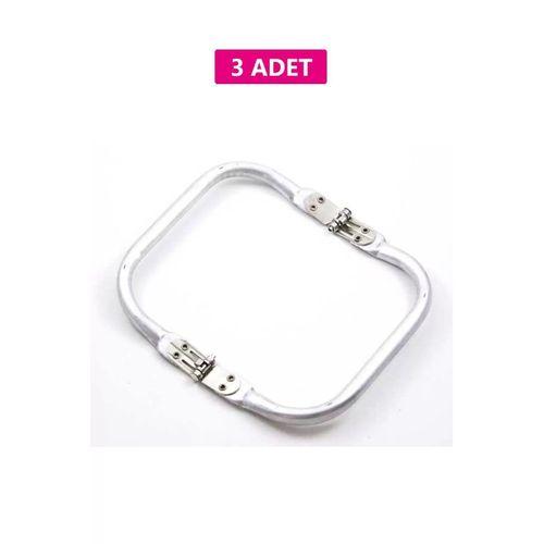 Gizli Metal Çanta Bursu – 3 Adet - 14 cm - Metal Çanta Aparatı Çanta Aksesuarı