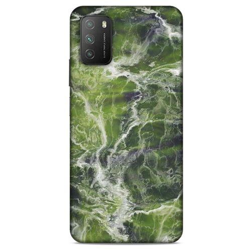 Xiaomi Poco M3 Uyumlu Kılıf Yeşil Delisi (10) Full Koruma Kılıfı Cami Yeşili