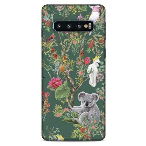 Samsung Galaxy S10 Uyumlu Kılıf Yeşil Delisi (27) Tasarımlı Kılıf Avcı yeşili