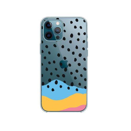 iPhone 12 Pro Shein Puantiye Premium Şeffaf Telefon Kılıfı