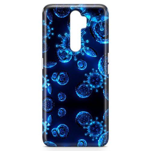 Oppo A9 2020 Kılıf Viral Enfeksiyon Arka Kapak Koruma Desenli Full Koruyucu