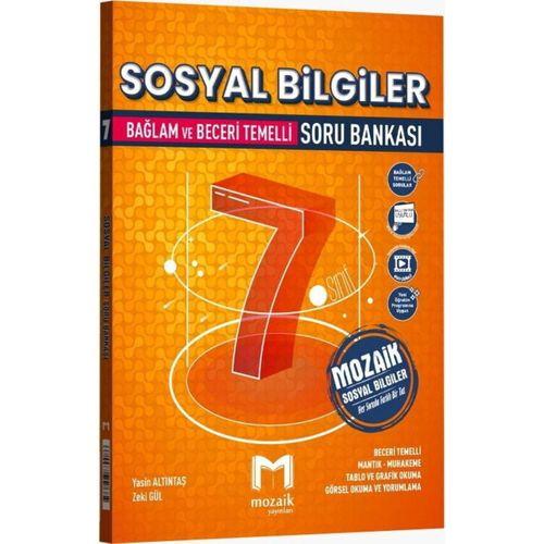 7. Sınıf Sosyal Bilgiler Soru Bankası Mozaik Yayınları