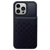 Santa Barbara Polo Racquet Club iPhone 13 Pro Max Timothy Cüzdanlı Standlı Kapak - Siyah