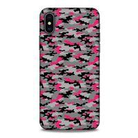 Kamuflaj 07 Apple iPhone X Kılıf Silikon Kapak