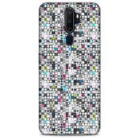 Geometrix 08 Oppo A5 2020 Kılıf Silikon Kapak