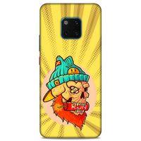 Lopard Huawei Mate 20 Pro Uyumlu Kılıf Tattoo's (32) Soft Silikon Kılıf Run