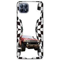 Lopard Huawei P40 Lite Uyumlu Kılıf PickUpX (24) Darbe Emici Kılıf Kırmızı Hummel