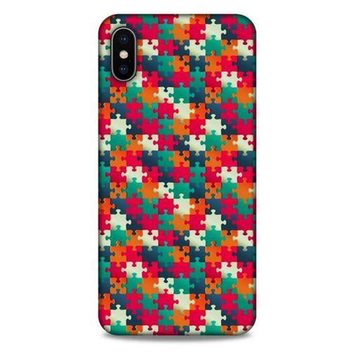 Geometrix 24 Apple iPhone XS Max Kılıf Silikon Kapak