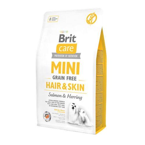 Brit Care Mini Irk Deri Ve Tüy Hassasiyeti Olan Yetişkin Köpekler İçin Tahılsız, Hipoalerjenik Somon Ve Ringa Balıklı Kuru Mama 2 kg