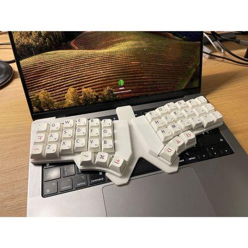 Ergonaut One Klavye Çerçevesi 3D Baskı (Bu ürün Sadece Plastik parçadır - Almadan Önce Soru Sorabilirsiniz)