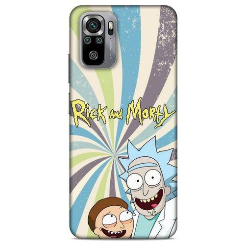 Xiaomi Redmi Note 10 Uyumlu Kılıf Rick And Morty (3) Kapak President Morty