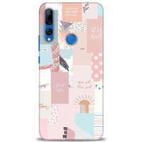 Huawei Y9 Prime 2019 Kılıf HD Baskılı Kılıf - Girl + Tam Ekran Koruyucu