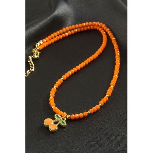 Karışık Kristal Kolye 1 Adet