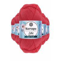 5 Adet Lotus Bikini Büstiyer Bluz Örgü İpi  K810 Şeker Pembe