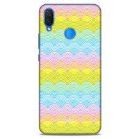 Huawei Psmart 2019 Kılıf Pastel Renkler (1) Kılıfı Karışık Renkli