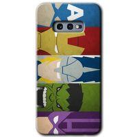 Potkal Hediye Fabrikası Samsung Galaxy S10e Kılıf HD Desen Baskılı Arka Kapak - Avengers-1