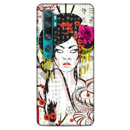 Xiaomi Mi Note 10 Kılıf Japonya (17) Tasarım Kılıf Geyşa