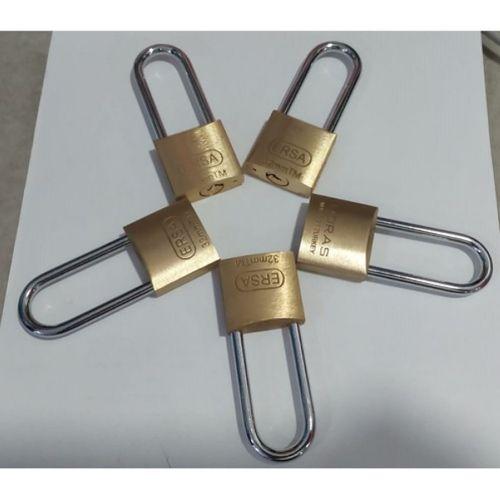 Doras Ersa 5'li Set Uzun Kanca Pas Pirinç Asma Kilit 30 Mm